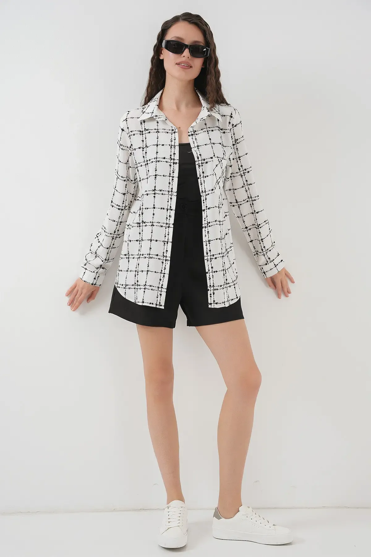 3639 TEK CEPLİ GÖMLEK - A.Beyaz