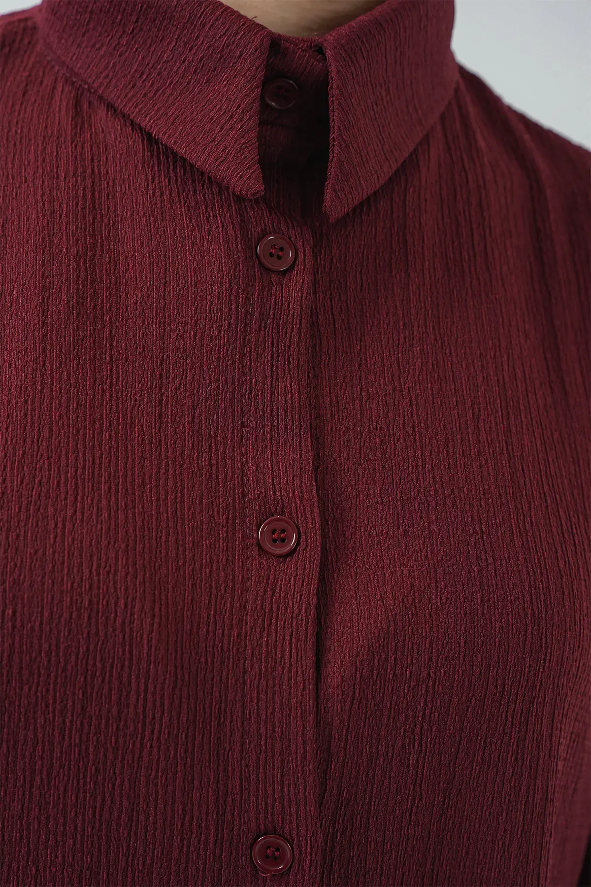 5858 Örme İkili Takım - Bordo