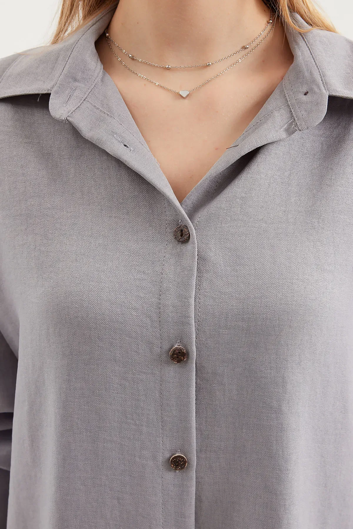 6622 Keten İkili Takım - Gri