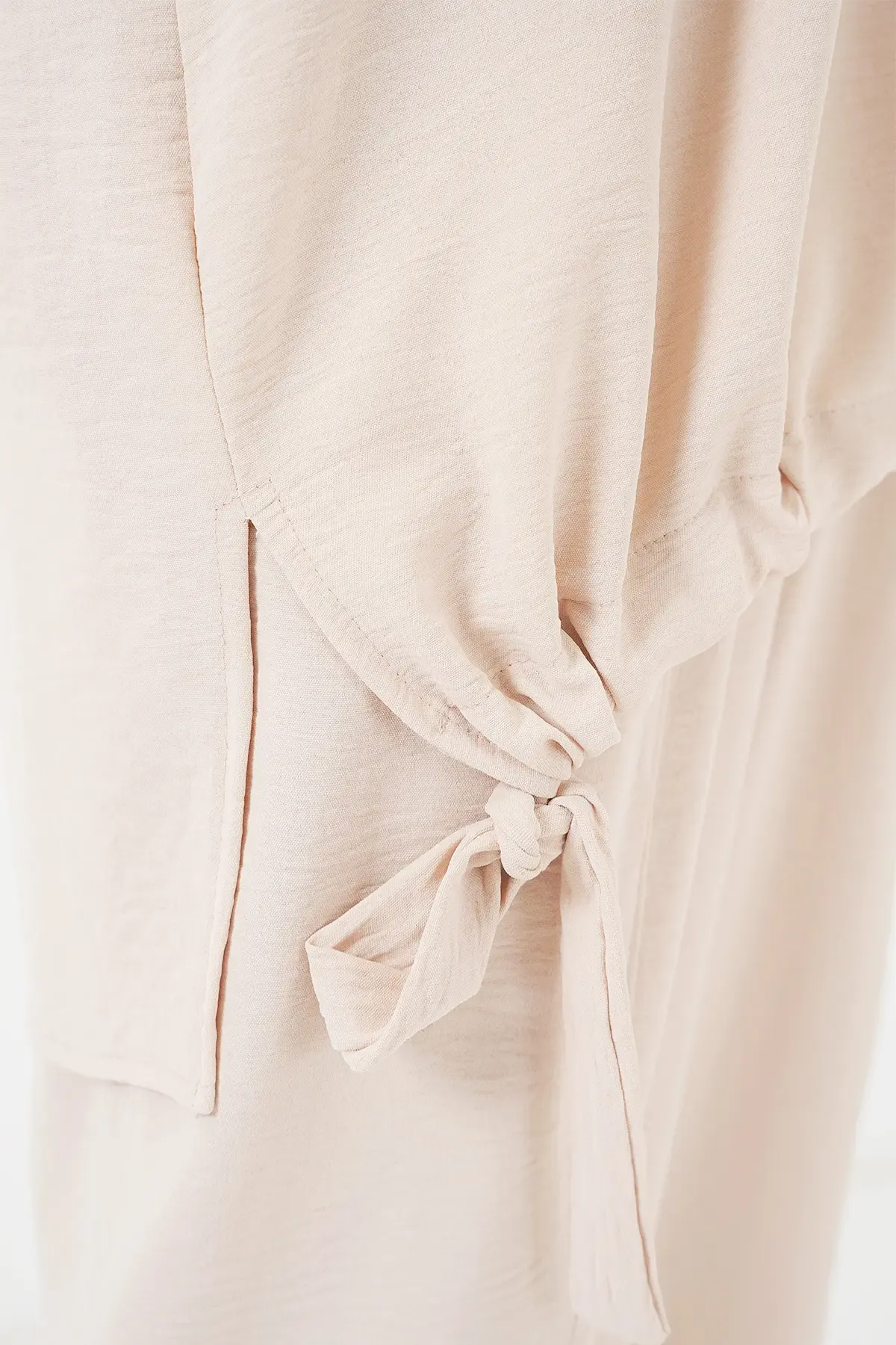 6682 Tunik Pantolon İkili Takım - Krem