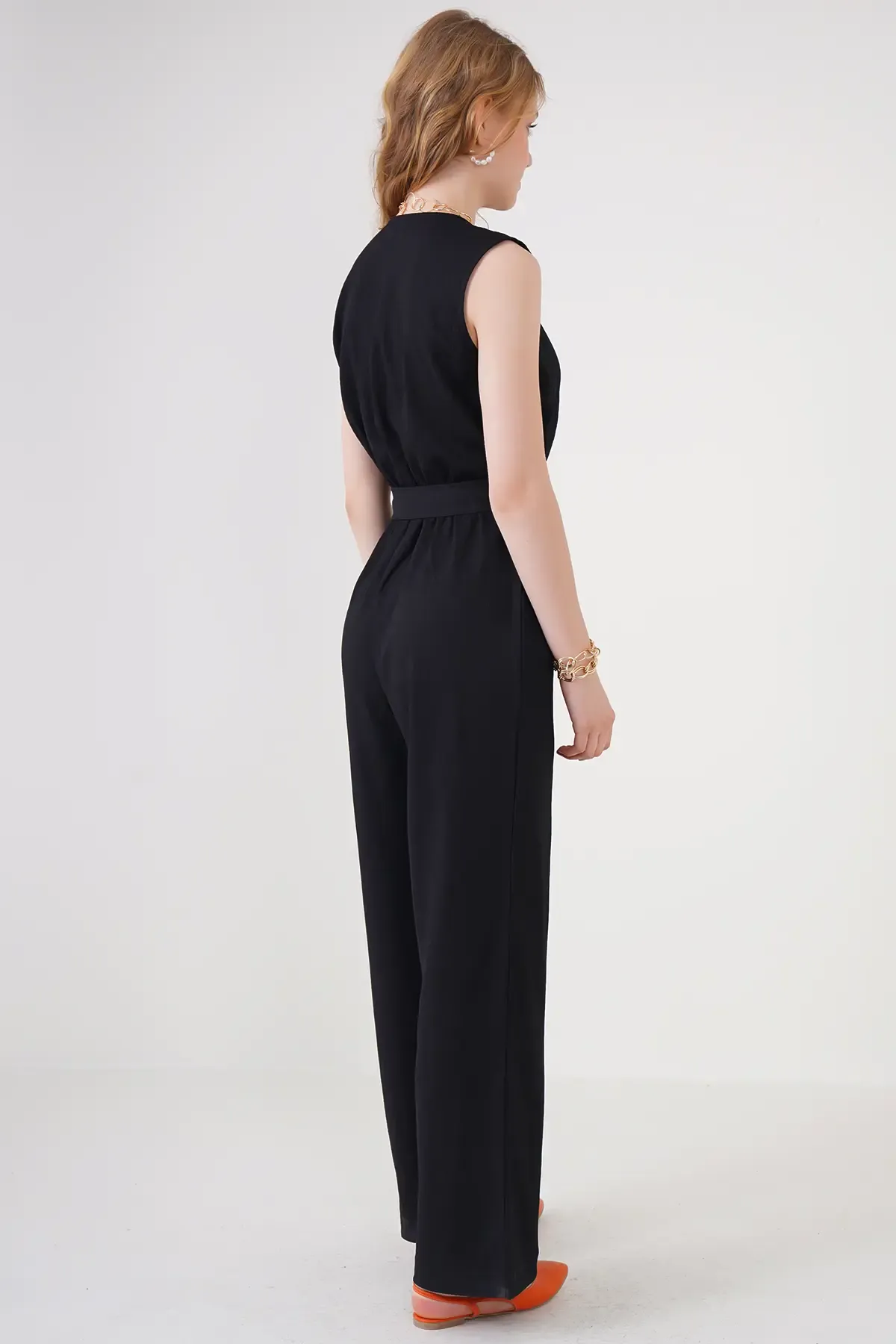 7021 Örme Tulum - Siyah