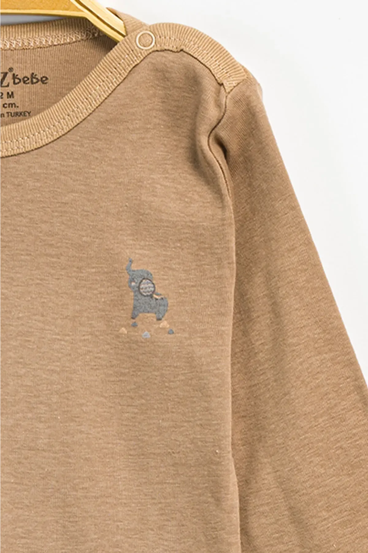 Aziz Bebe Erkek Kız Bebek Çıtçıtlı % 100 Pamuk Body & Zıbın 0 Ay - 12 Ay