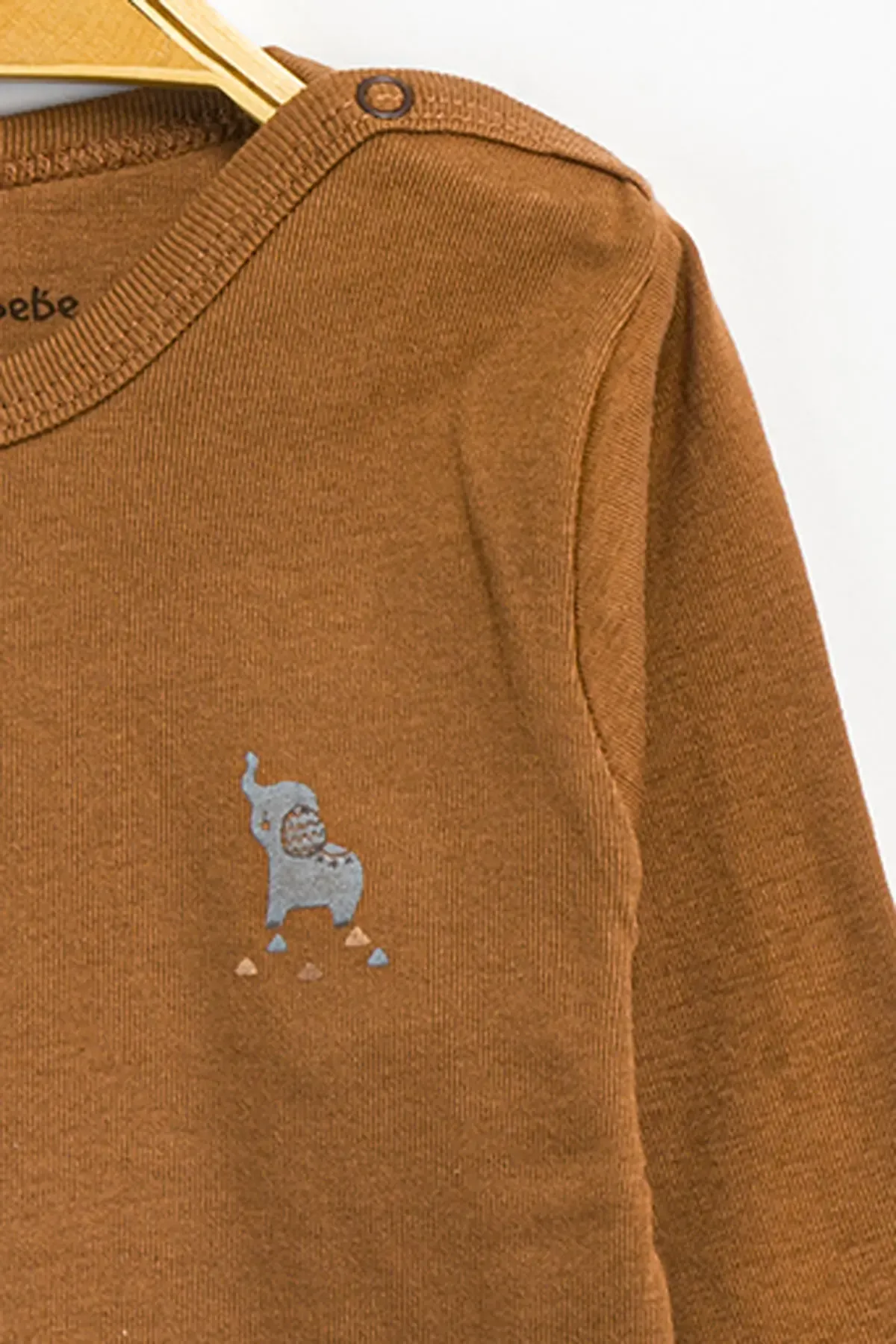 Aziz Bebe Erkek Kız Bebek Çıtçıtlı % 100 Pamuk Body & Zıbın 0 Ay - 12 Ay