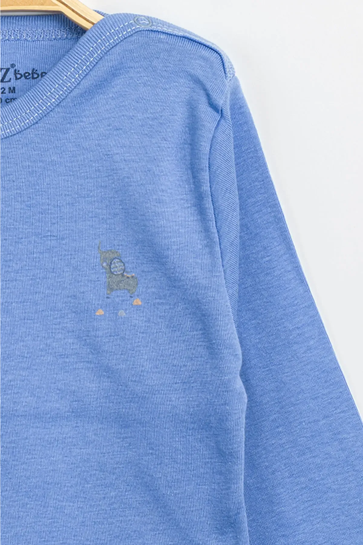 Aziz Bebe Erkek Kız Bebek Çıtçıtlı % 100 Pamuk Body & Zıbın 0 Ay - 12 Ay