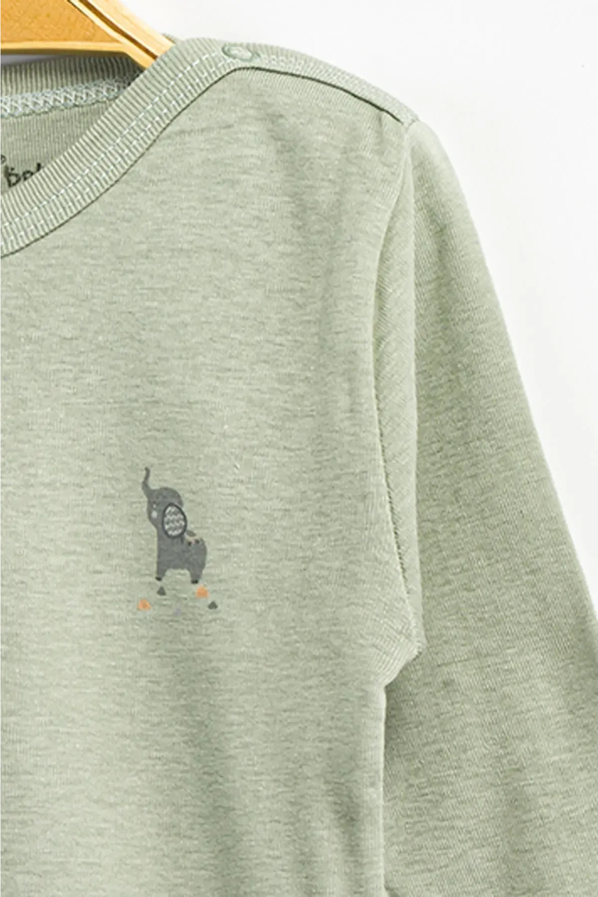 Aziz Bebe Erkek Kız Bebek Çıtçıtlı % 100 Pamuk Body & Zıbın 0 Ay - 12 Ay