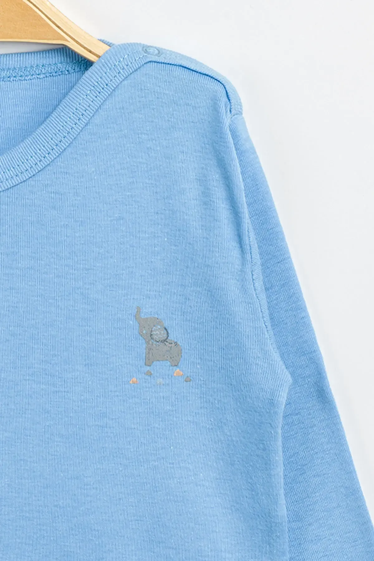 Aziz Bebe Erkek Kız Bebek Çıtçıtlı % 100 Pamuk Body & Zıbın 0 Ay - 12 Ay