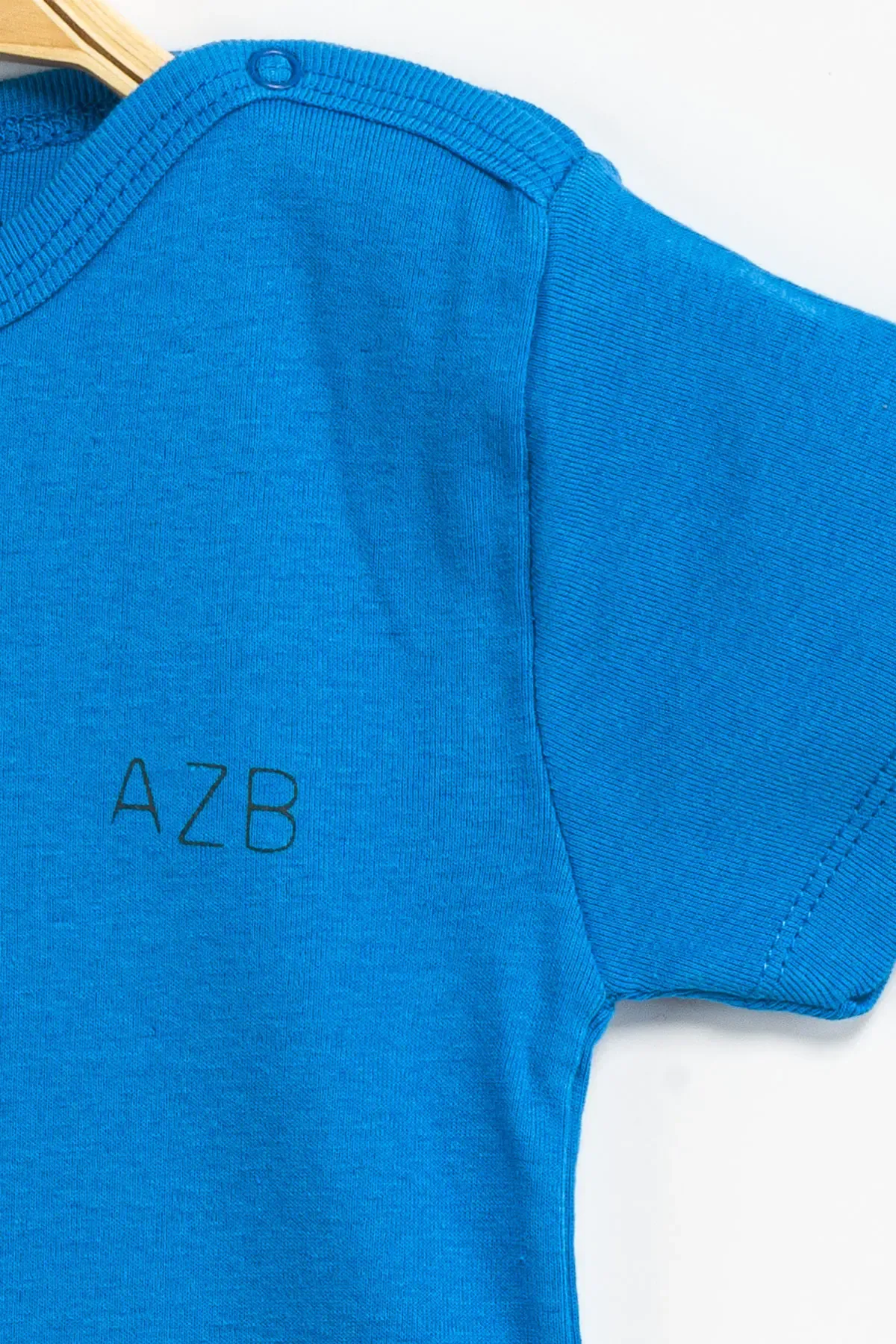 Aziz Bebe Erkek Kız Bebek Çıtçıtlı % 100 Pamuk Body & Zıbın