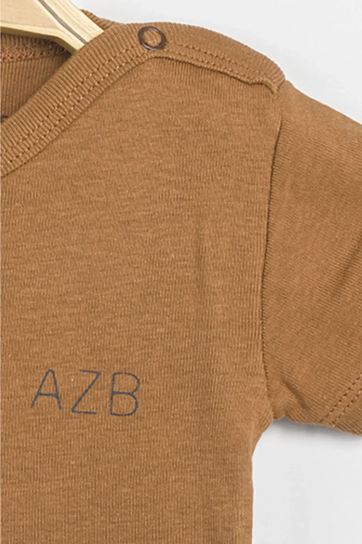 Aziz Bebe Erkek Kız Bebek Çıtçıtlı % 100 Pamuk Body & Zıbın