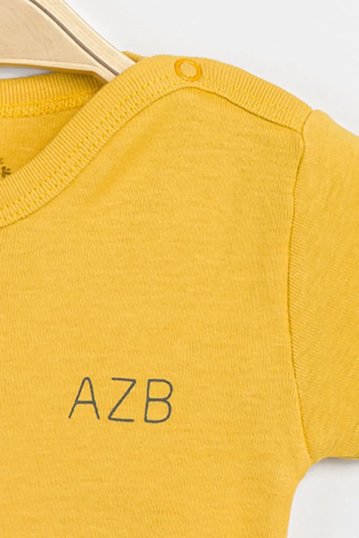 Aziz Bebe Erkek Kız Bebek Çıtçıtlı % 100 Pamuk Body & Zıbın