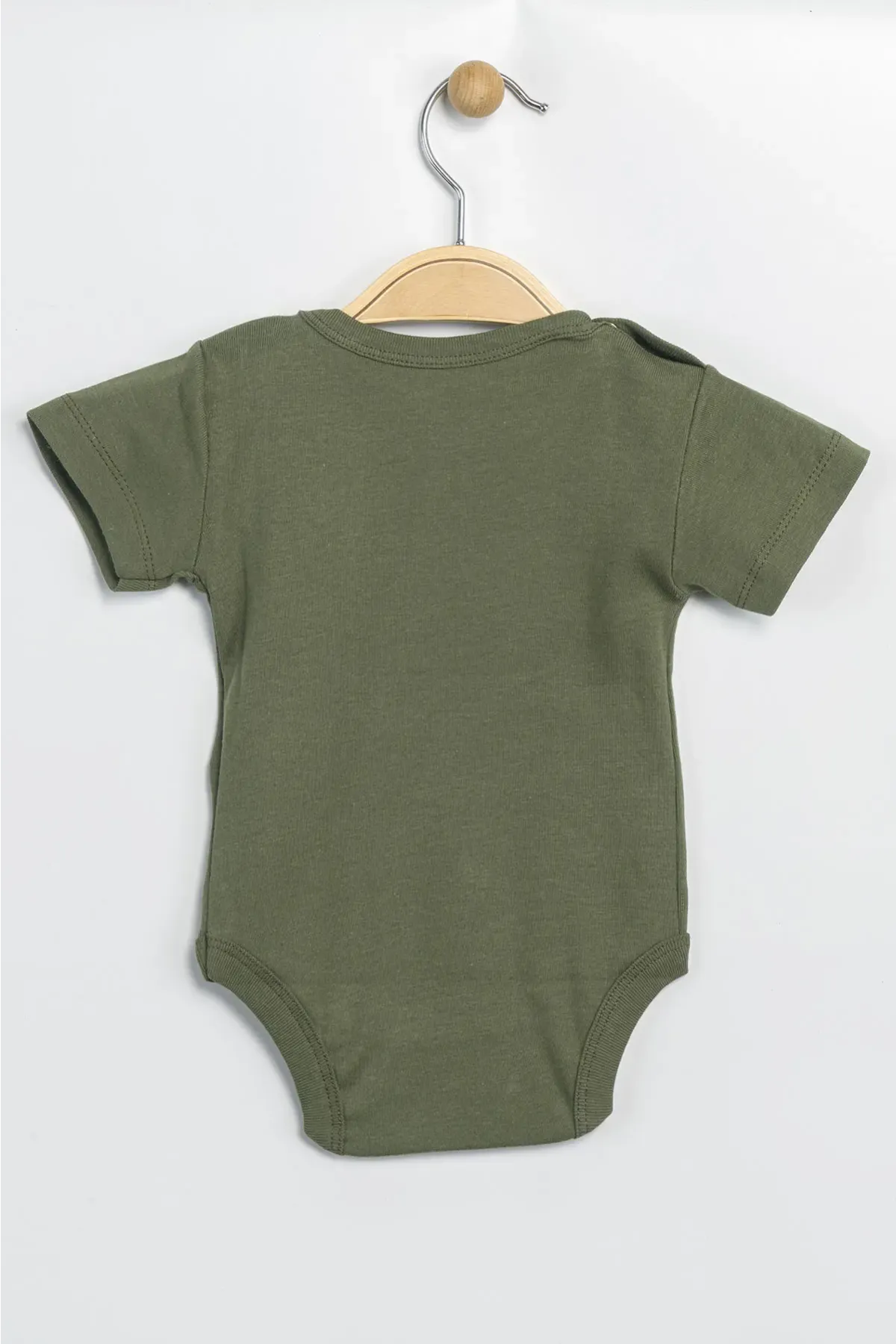 Aziz Bebe Erkek Kız Bebek Çıtçıtlı % 100 Pamuk Body & Zıbın