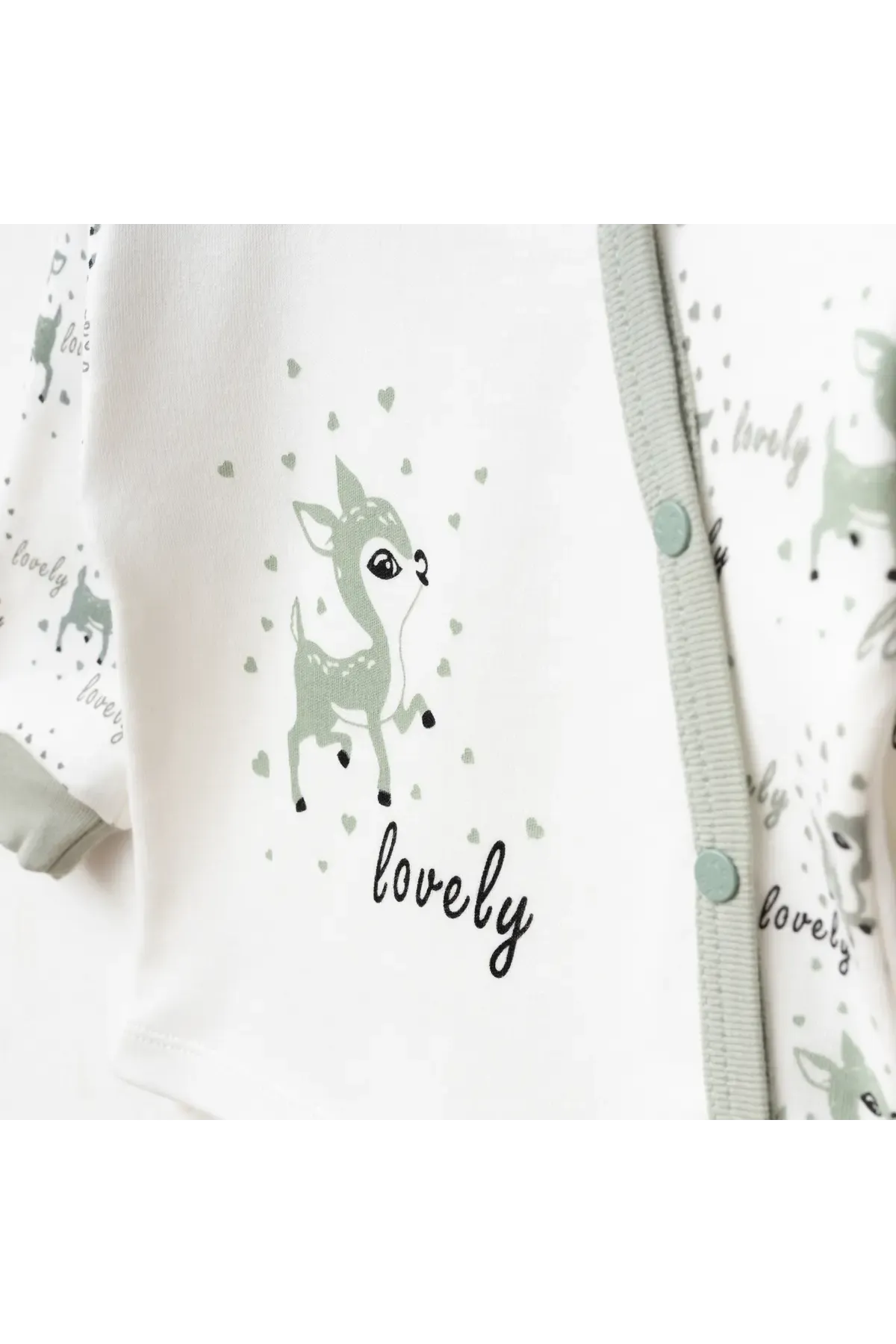 Aziz Bebe Kız Bebek % 100 Pamuk Zıbın Pantolon Bere 3 lü Alt Üst Bebek Takımı 0 Ay-6 Ay