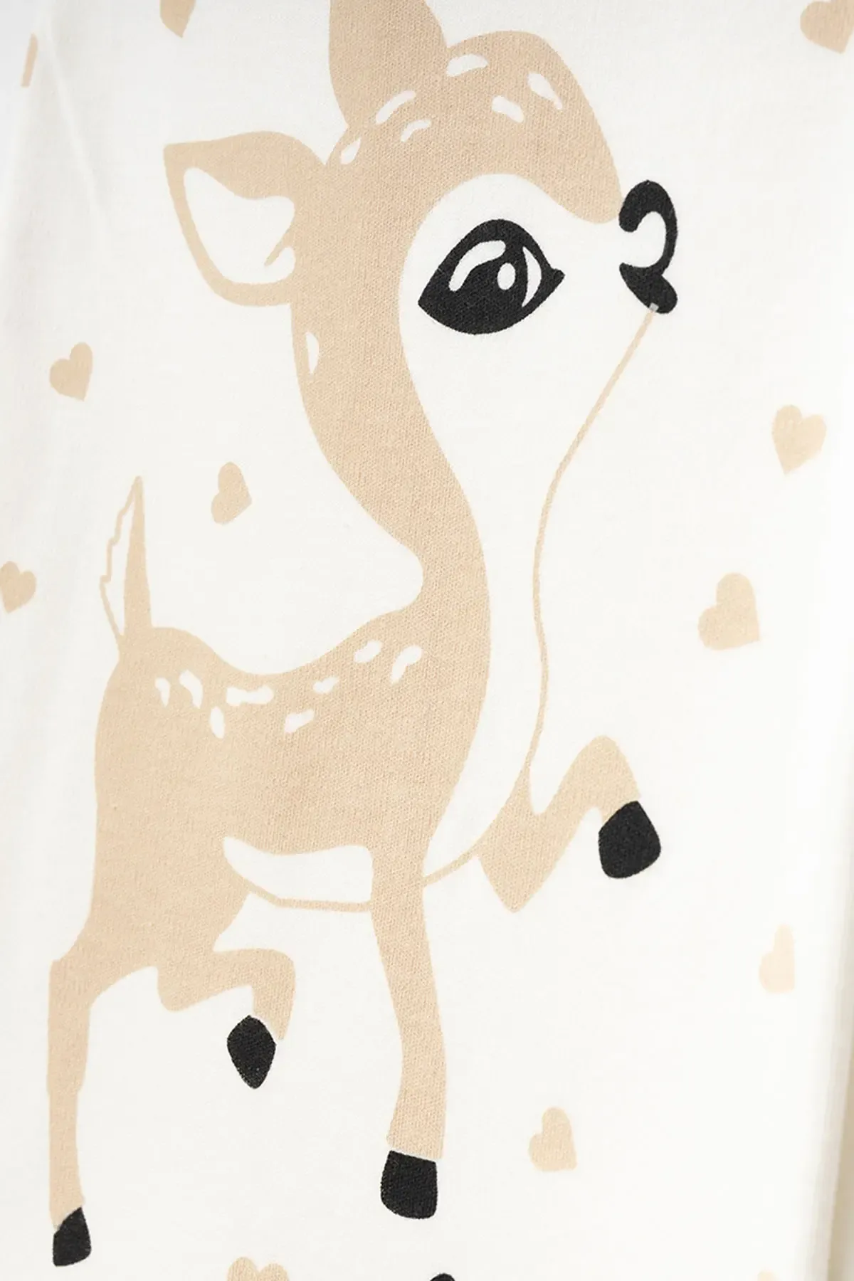 Aziz Bebe Kız Bebek Animal Desenli % 100 Pamuk 10  Lu Hastane Çıkış Seti 0 Ay - 3 Ay