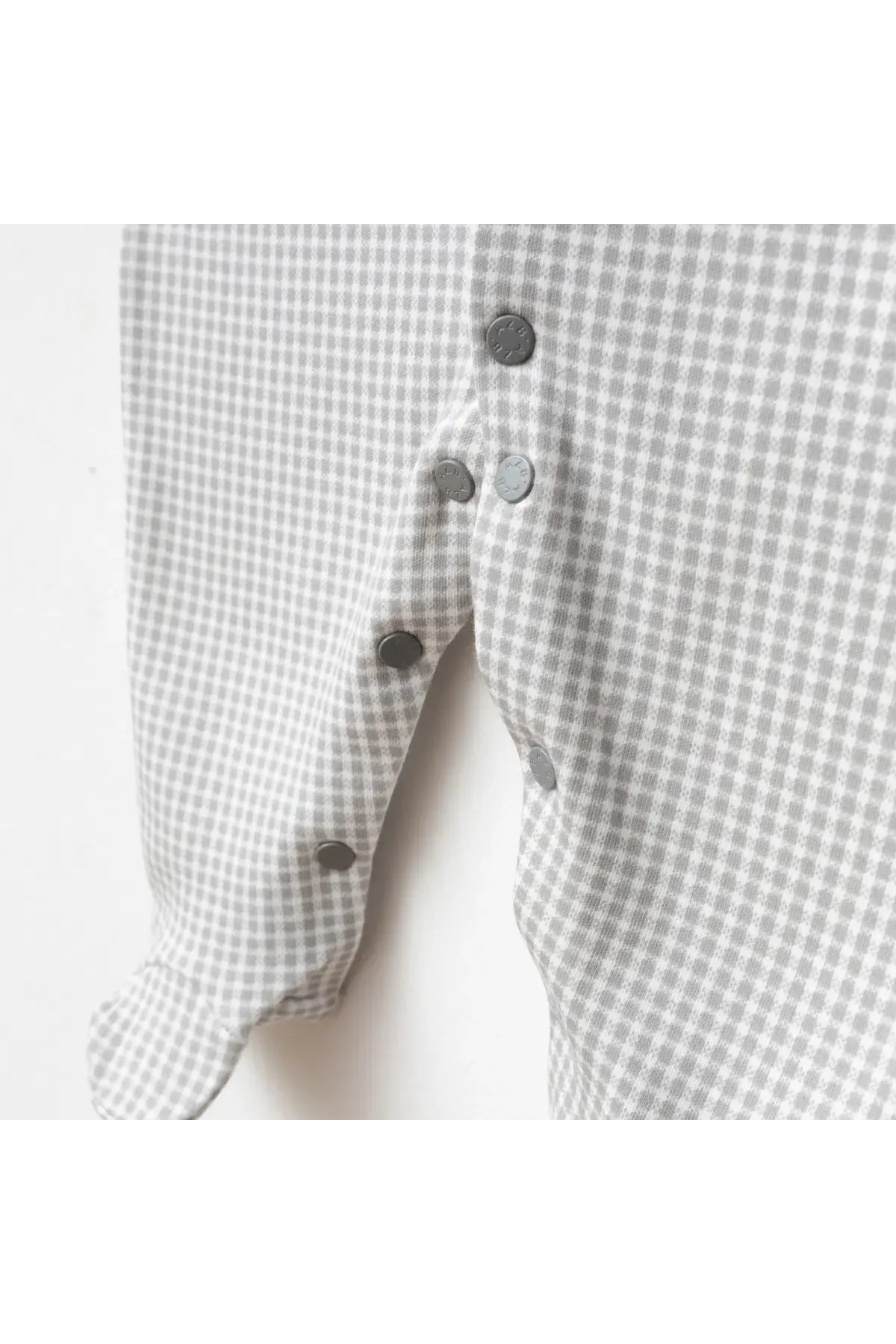 Erkek Bebek Çıtçıtlı Ayı Nakışlı Patikli Tulum 0 Ay - 6 Ay