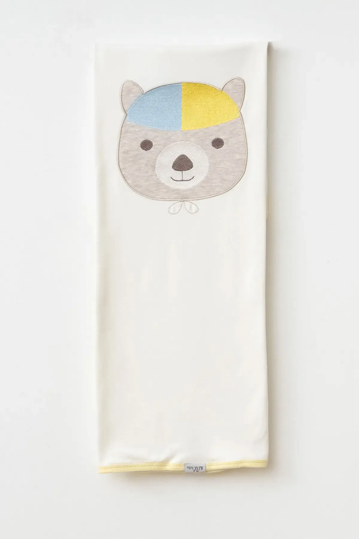 Erkek Bebek Hayvan Desenli Bebek Battaniyesi 80 Cm * 90 Cm