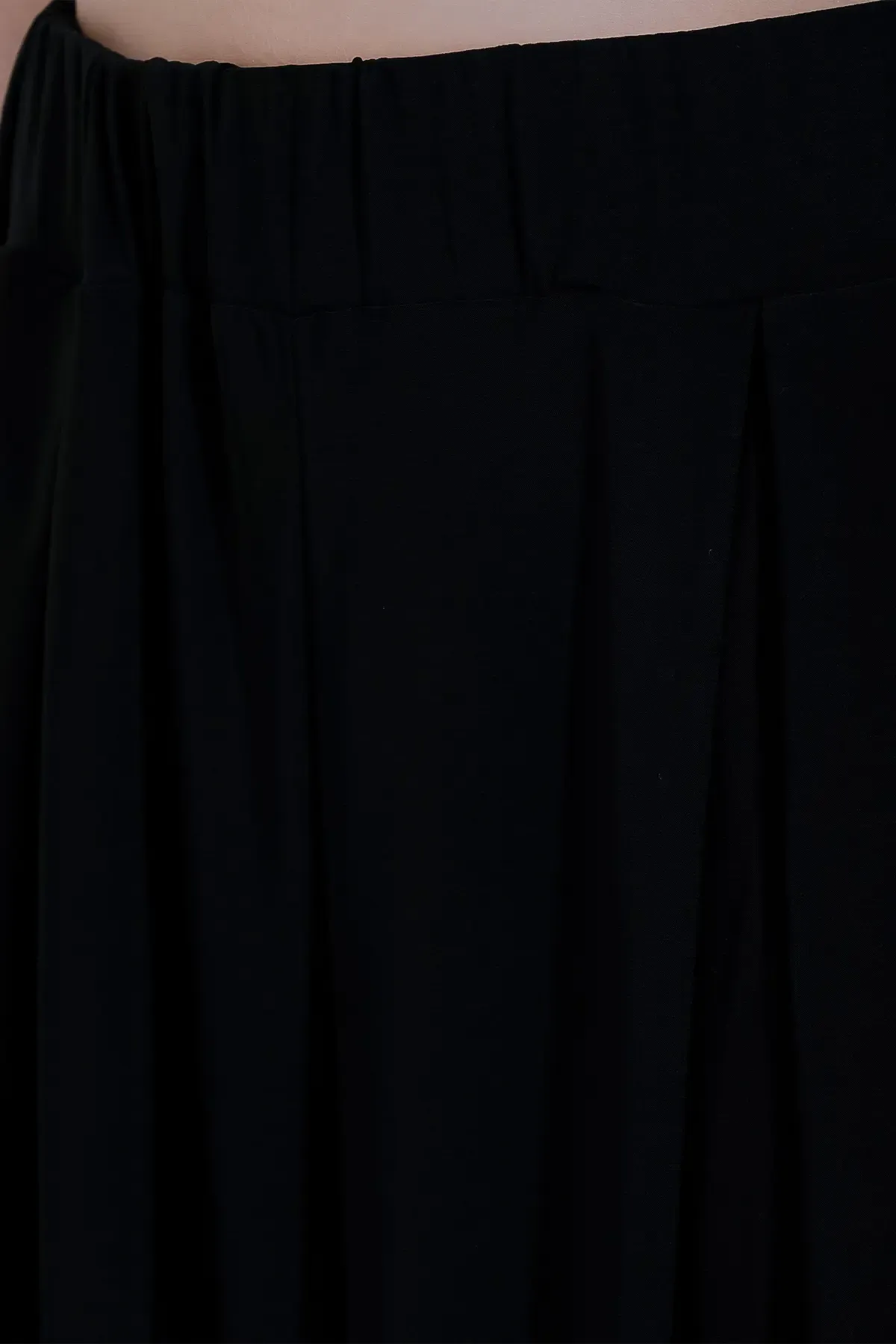 Kadın Siyah Şalvar Pantolon 6659