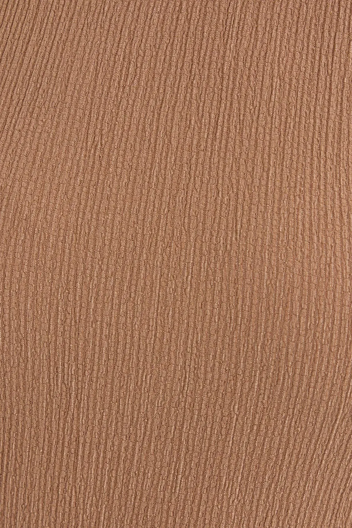 0430 Örme Bluz - Camel