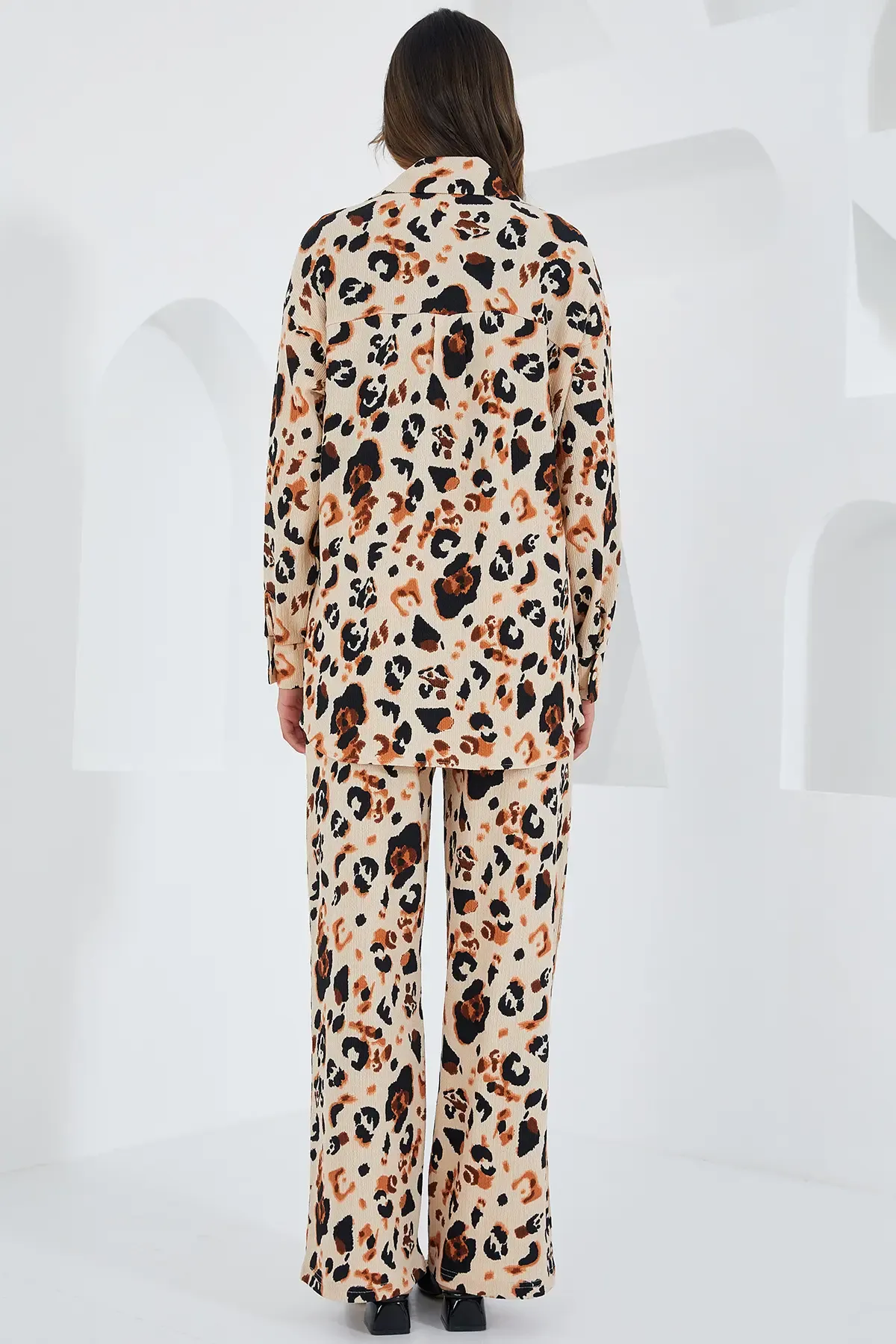 5858 Örme İkili Takım - D.Krem