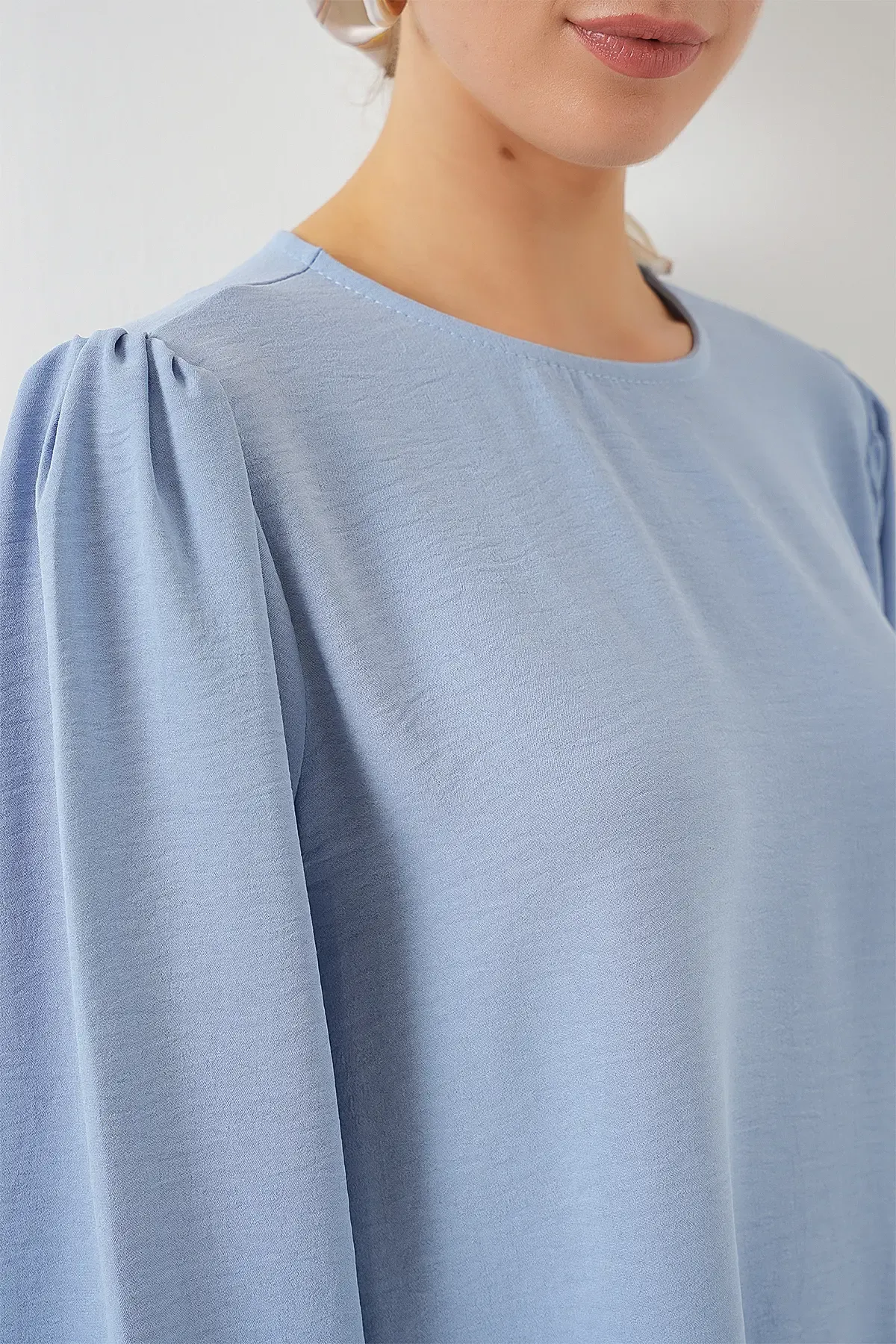 Ayrobin Tunik Pantolon Alt Üst Takım 6712 - Açık Mavi