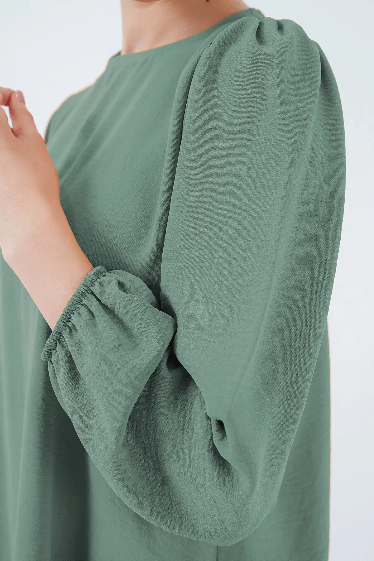 Ayrobin Tunik Pantolon Alt Üst Takım 6712 - Çağla Yeşili