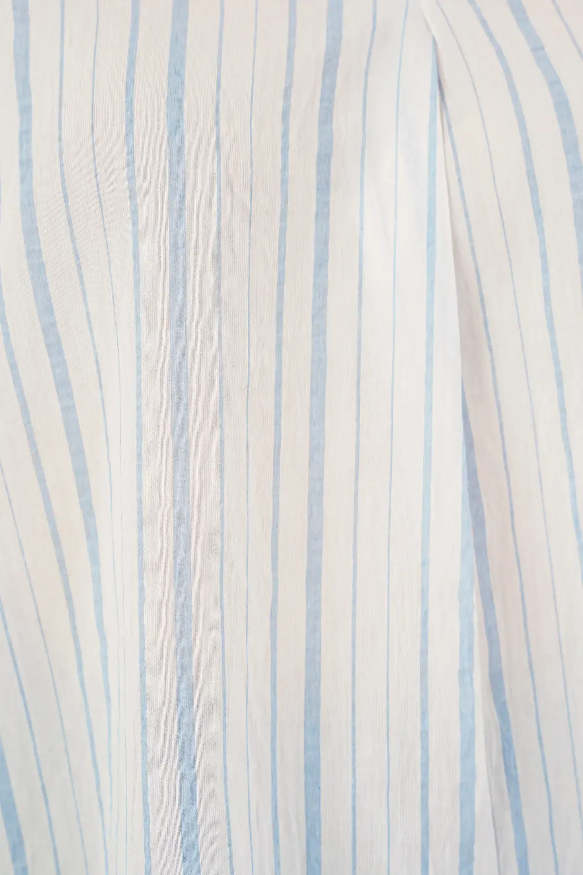 Kadın Çizgili Oversize Bluz 967 - A.Mavi