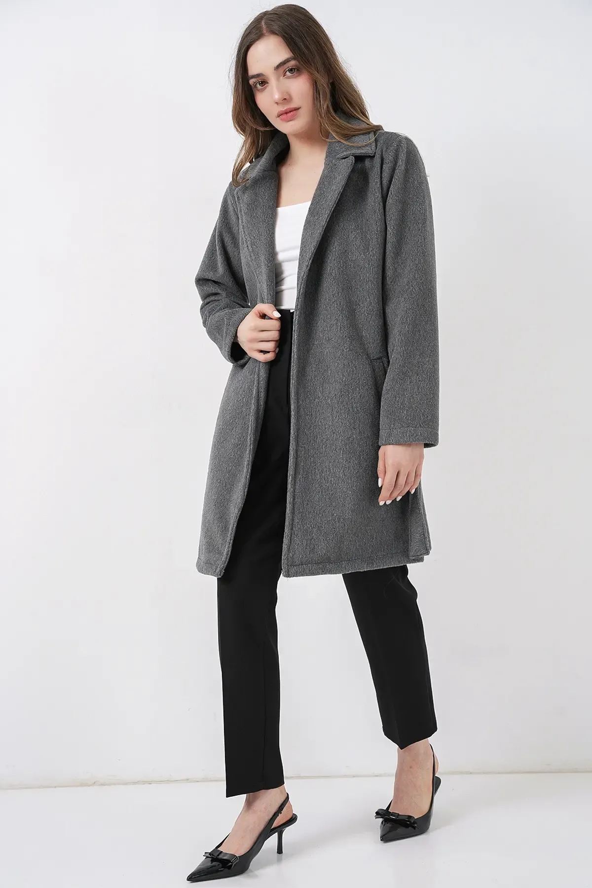 Kadın Kuşaklı Kaban 9171 - Antrasit