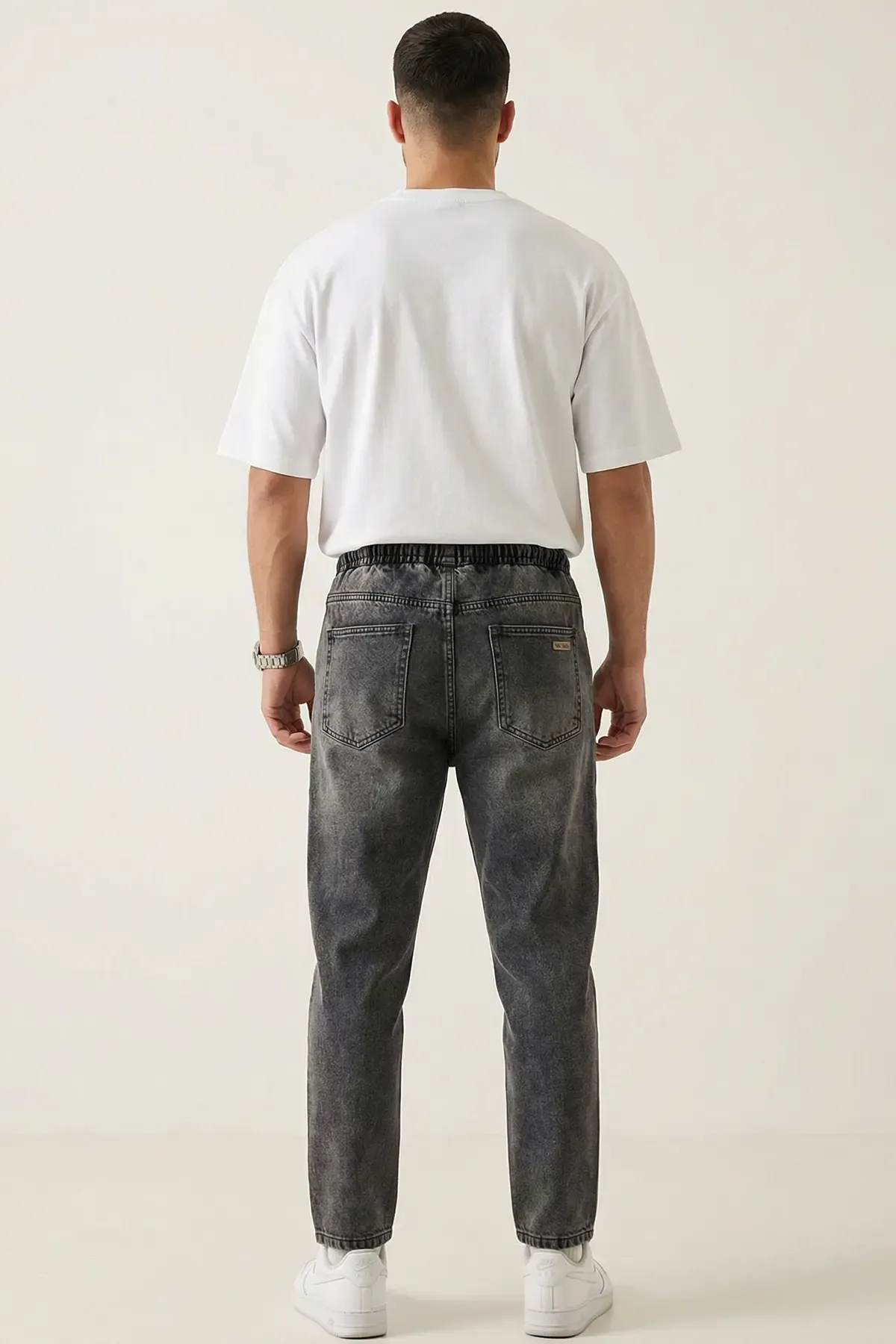 Erkek Rahat Kesim Baggy Jean Pantolon 30073 - Antrasit