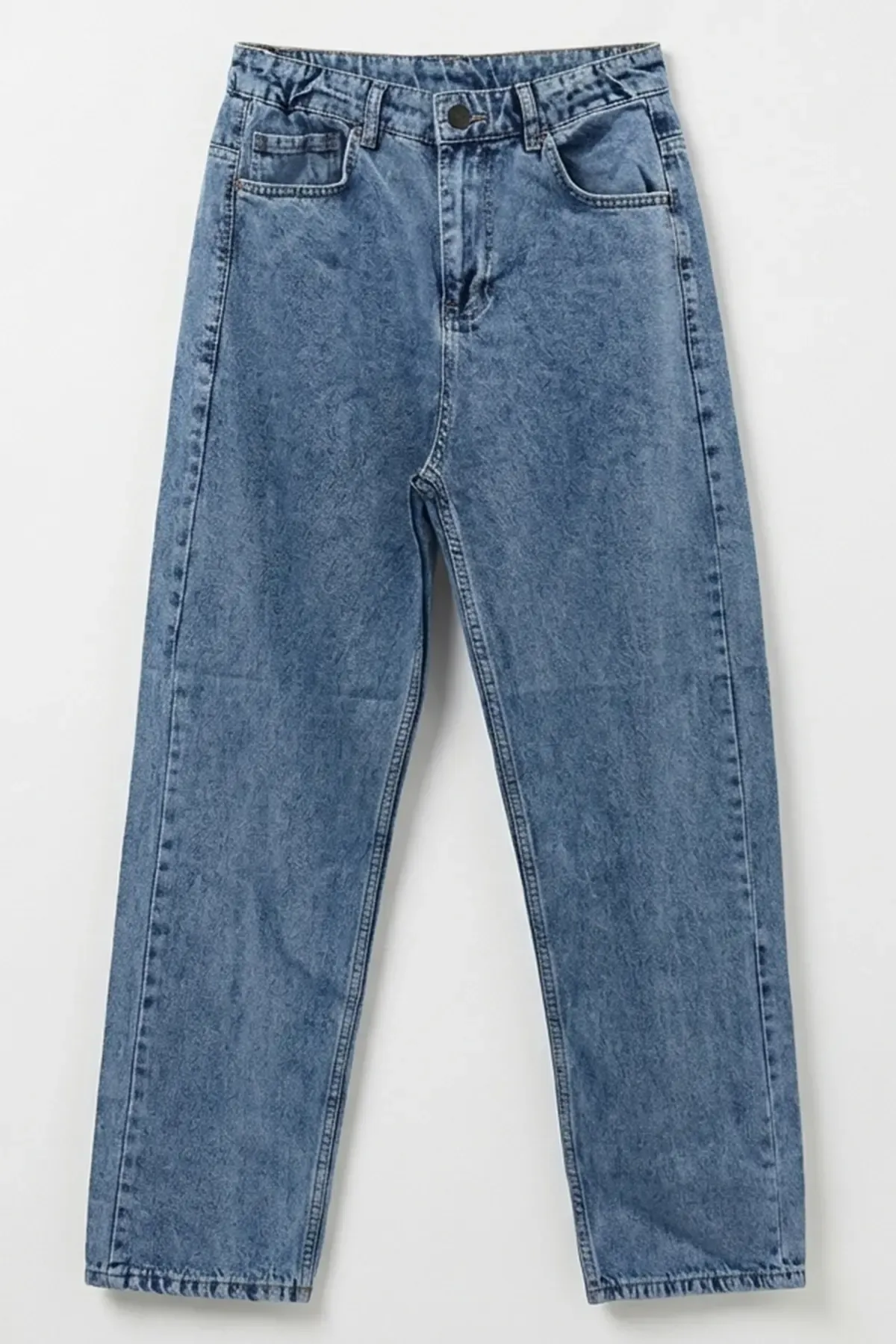 Erkek Rahat Kesim Baggy Jean Pantolon 30075 - İndigo
