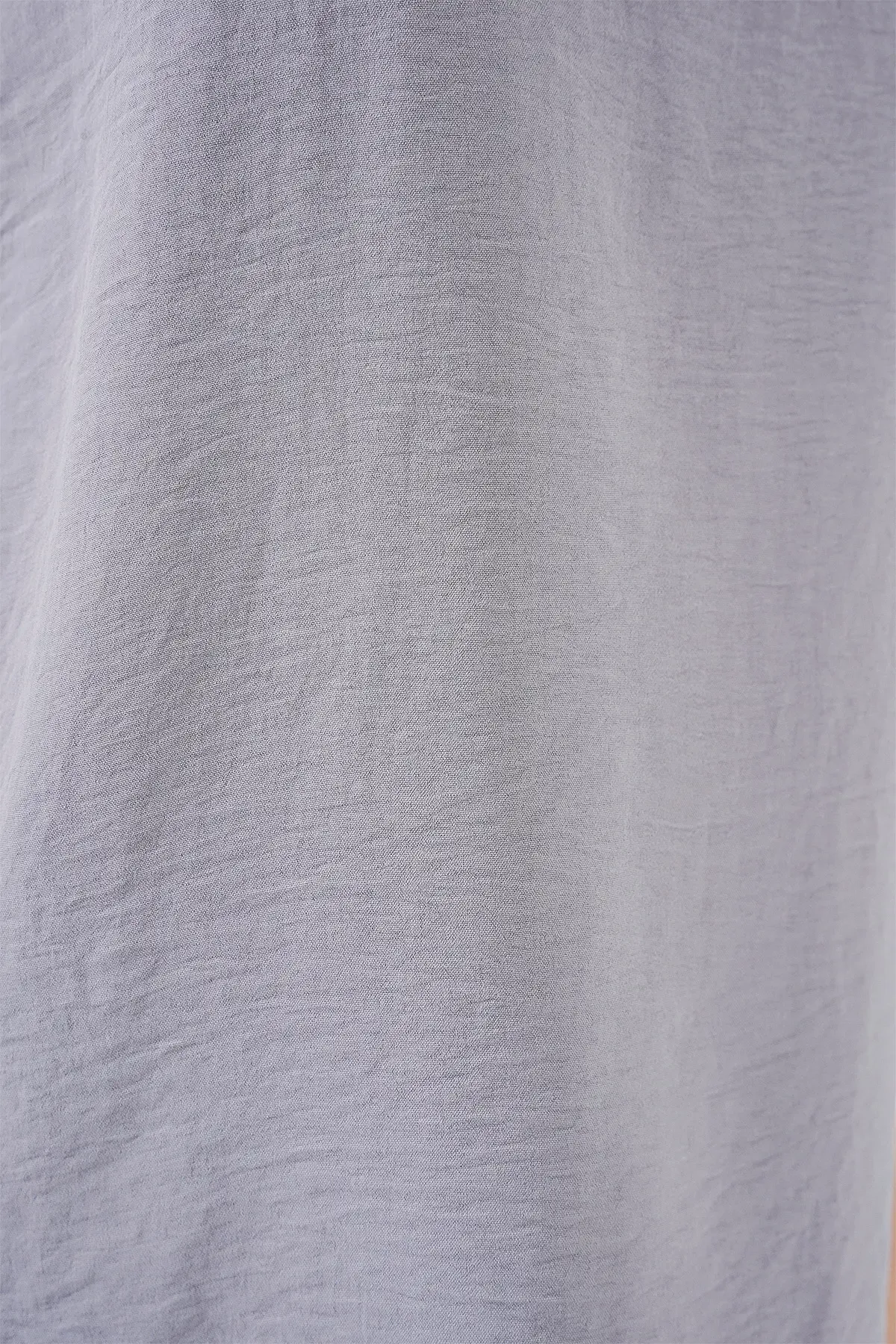 V Yaka Sıfır Kol Bluz 950 - Gri