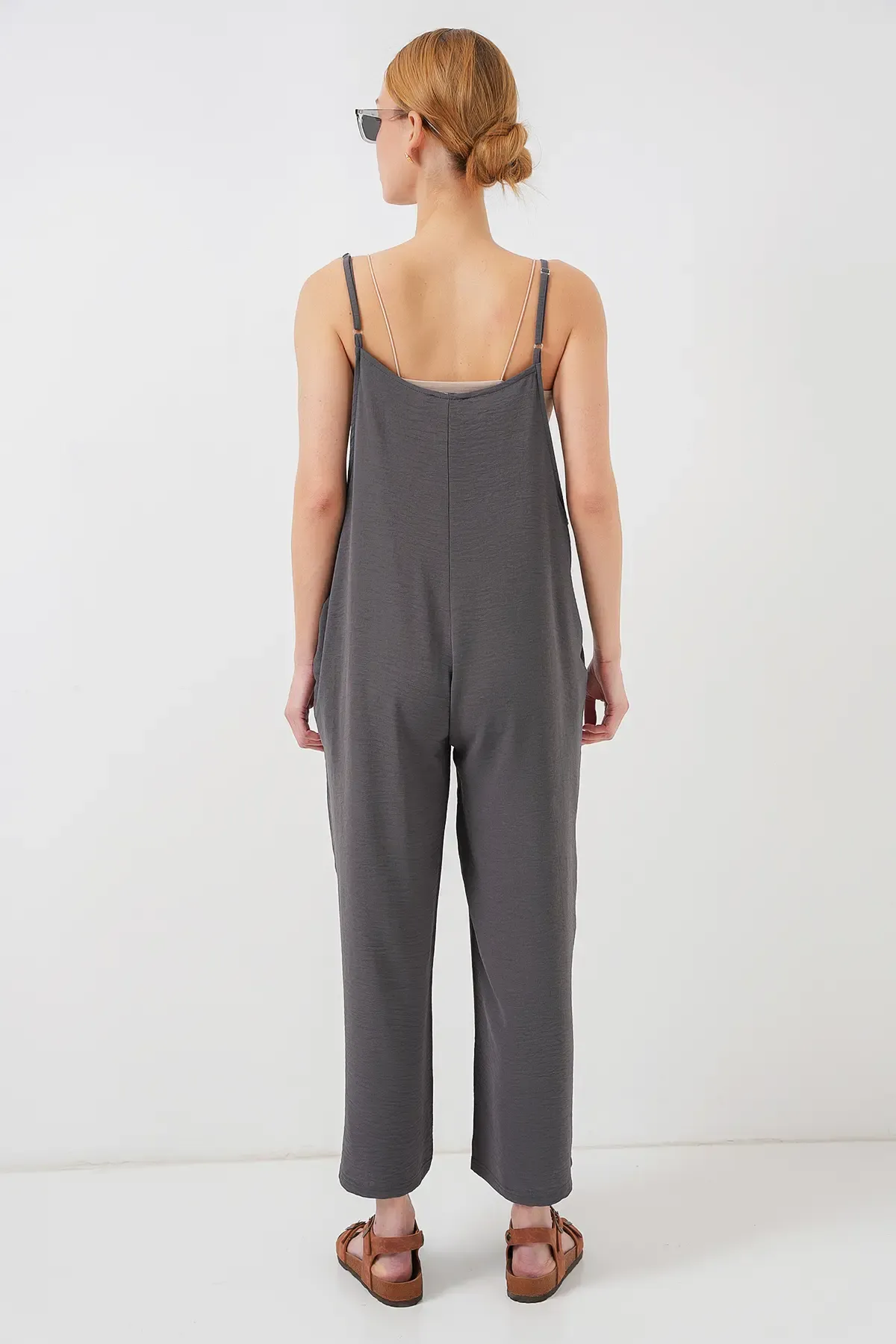 7019 Askılı Bahçivan Tulum - Antrasit