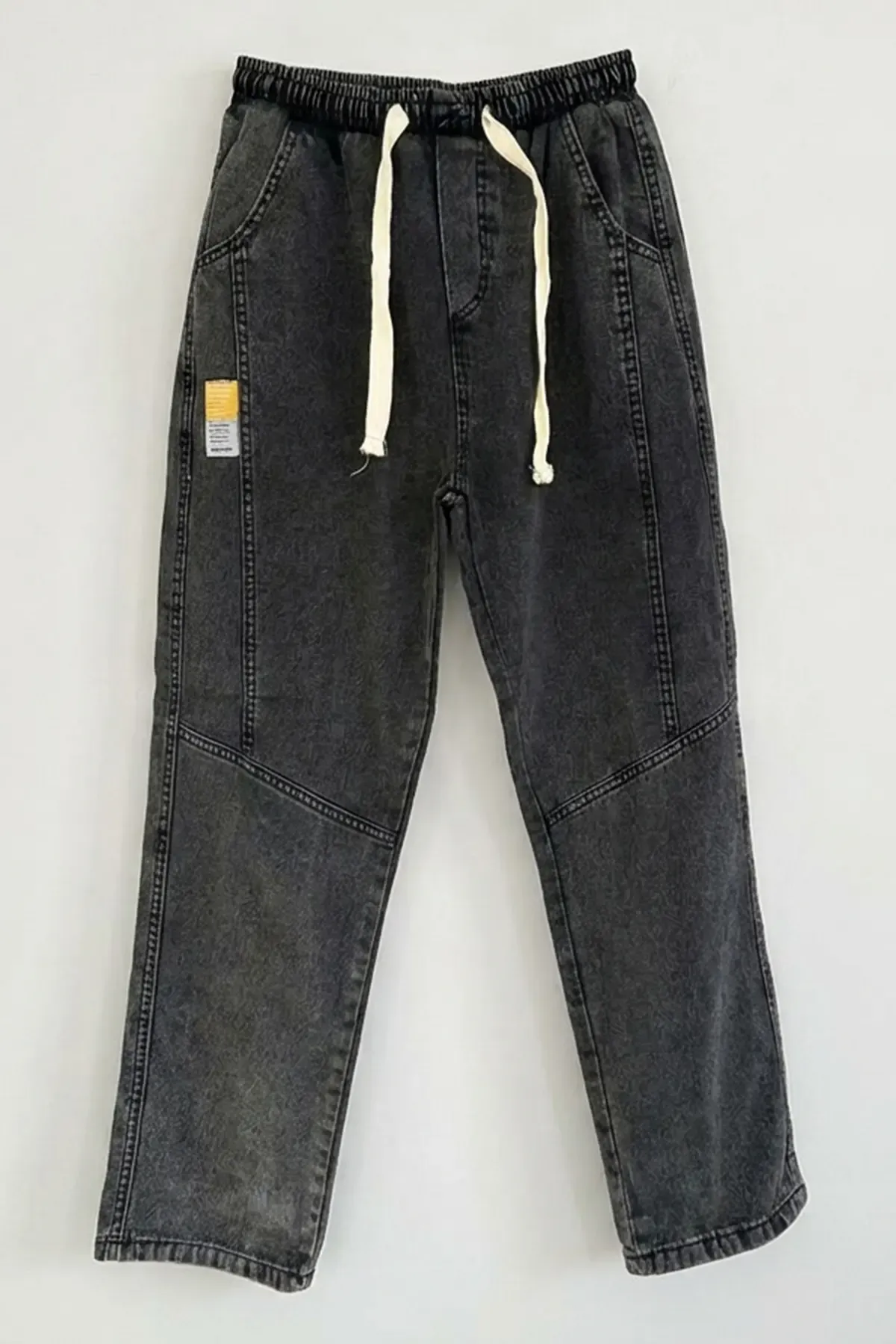 Erkek Rahat Kesim Baggy Jean Pantolon 30074 - Antrasit