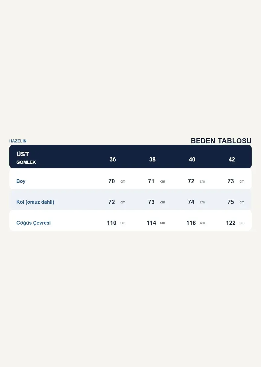 Kadın Beyaz Keten Renkli Nakışlı Cep Detaylı Uzun Kollu Rahat Kalıp Gömlek HZL26S-BD1202061