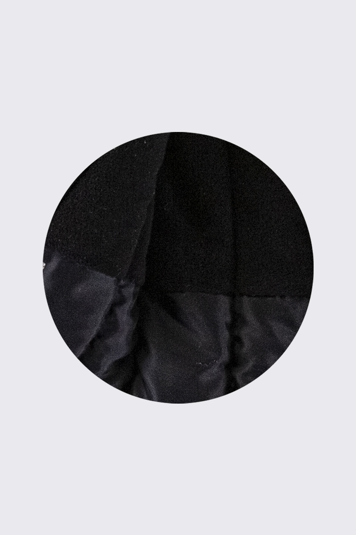 Erkek Çocuk Kaban 6-13 Yaş Kışlık Şişme Astarlı Yakası Kürk Kapüşonlu Siyah Mont HZL22W-M21362