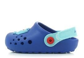 HAZEL Rider  Lunar Baby Unisex Bebek Plaj Terliği Önü Kapalı Cırt Cırtlı Yumuşak Konforlu