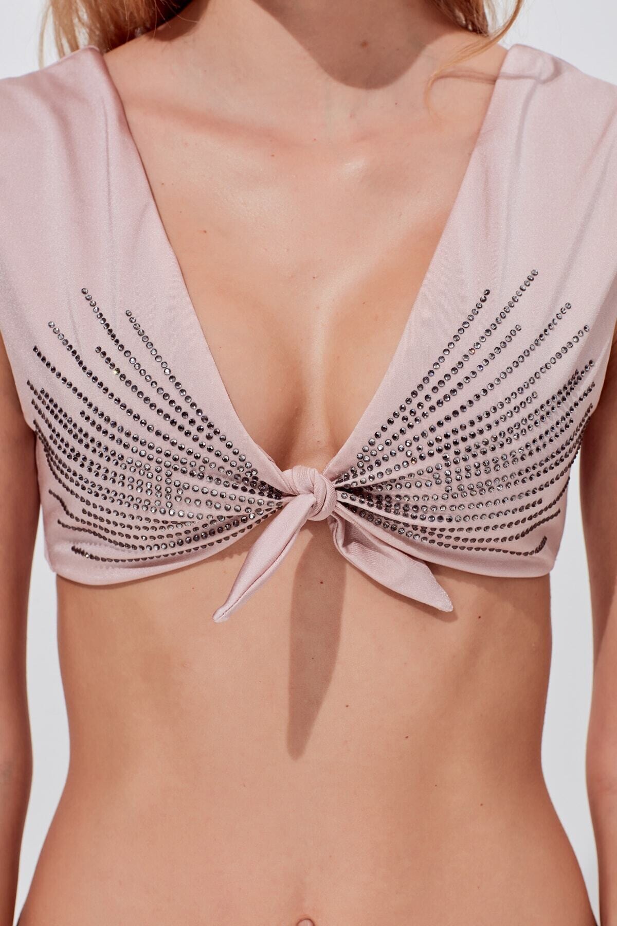 Helena Önden Bağlamalı Bikini Takımı My18202 My18202