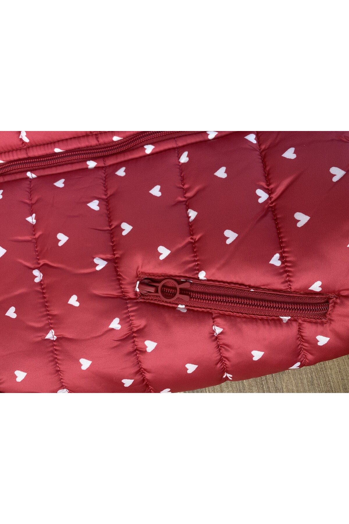 Kız Çocuk Kaban 6-10 Yaş Kışlık Şişme Peluş Astarlı Kapüşonlu Fuşya Mont HZL22W-M21639