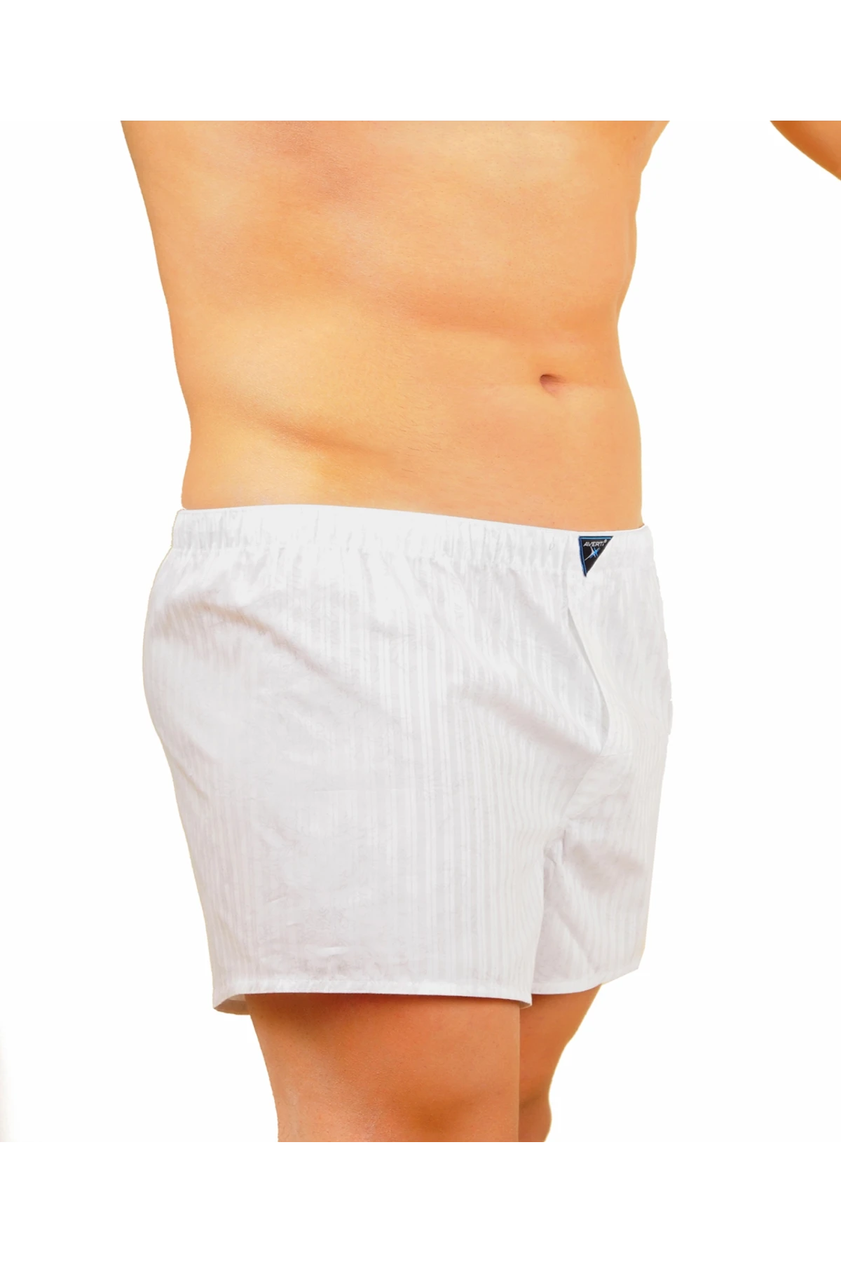 Erkek Gömlek Desenli 10lu Paket %100 Pamuk Poplin Boxer HZL24S-AV150051