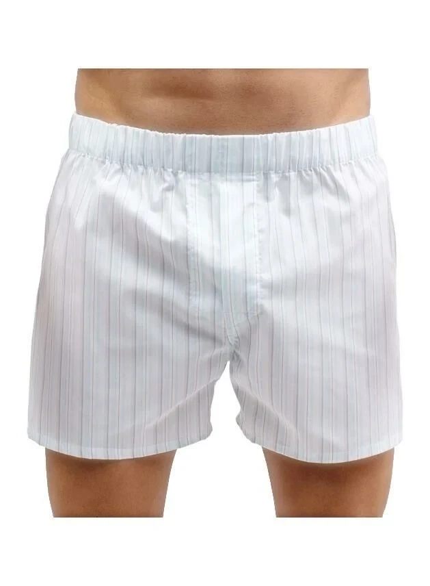 Erkek Gömlek Desenli 8Li Paket %100 Pamuk Poplin Boxer HZL24S-AV150051