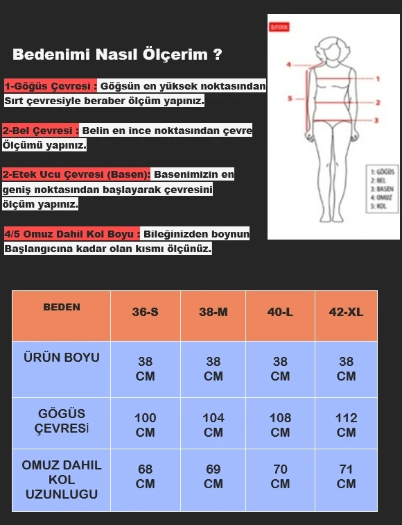 Kadın Buz Mavi Önden Bağlamalı Müslin Kumaş Crop Bluz HZL25S-DSB104071