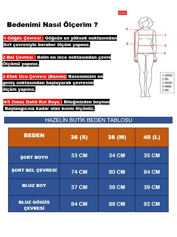 Kadın Sarı Etnik Desenli Beli Kuşaklı Bluz Şort İkili Takım HZL24S-YY261