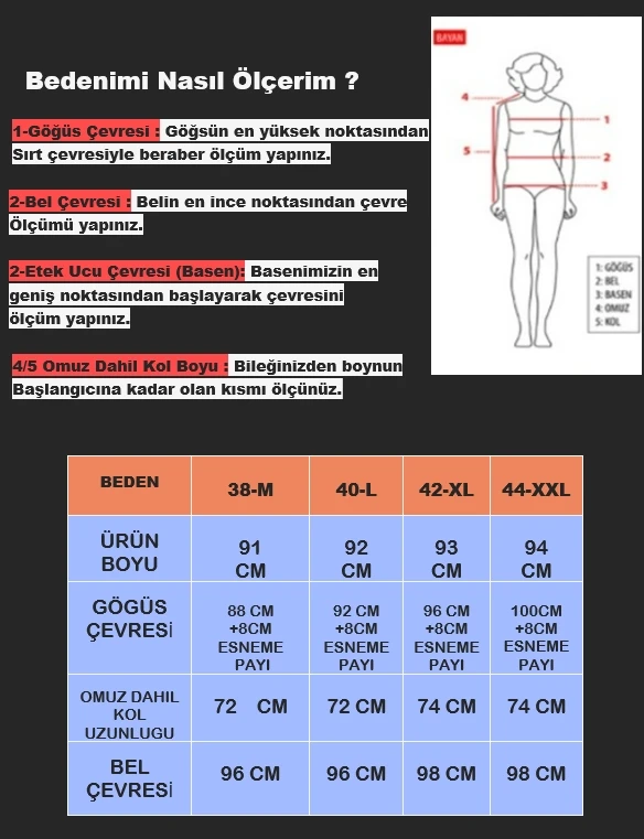 Kadın Siyah Desenli Uzun Kollu Tesettür Mayo HZL25S-AR278-520
