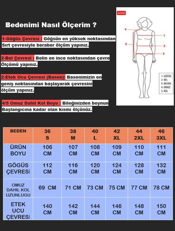 Kadın Siyah Tesettür Kapşonlu Uzun Oversize Şişme Mont HZL23W-BD151201