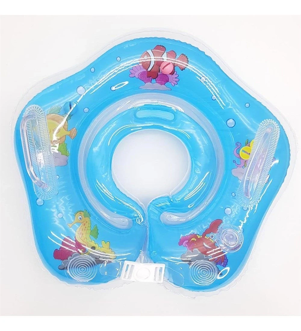 Erkek Bebek Mavi Emniyet Kilitli Yüzme Boyun Simidi HZL25S-BR01