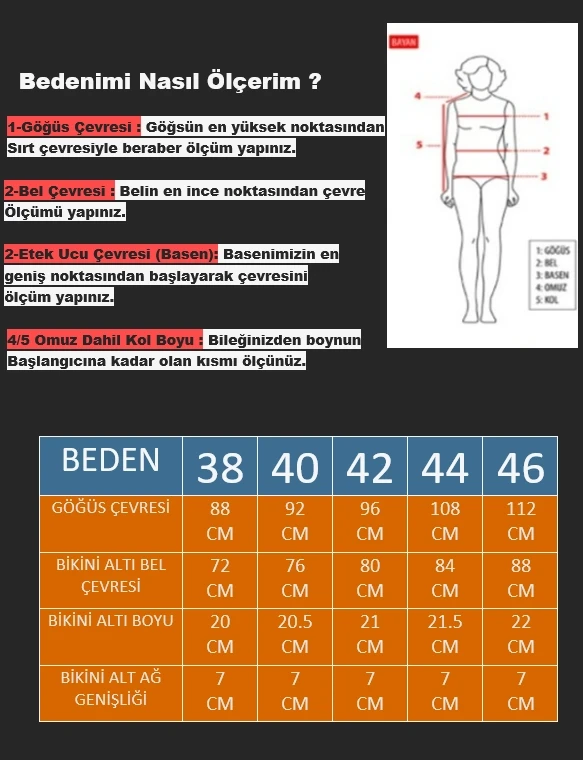 Kadın Yeşil Çok Renkli Etnik Desen Atarlı Bikini Takımı HZL25S-LC8004