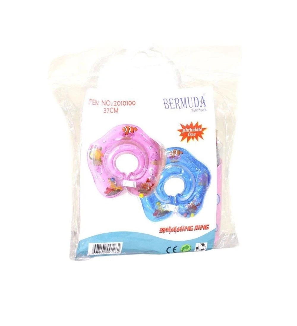 Kız Bebek Pembe Emniyet Kilitli Yüzme Boyun Simidi HZL25S-BR01