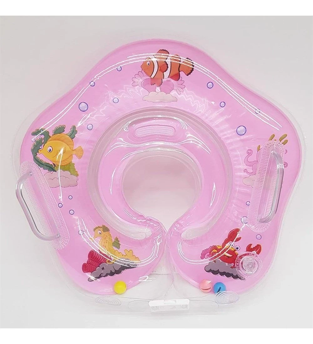 Kız Bebek Pembe Emniyet Kilitli Yüzme Boyun Simidi HZL25S-BR01