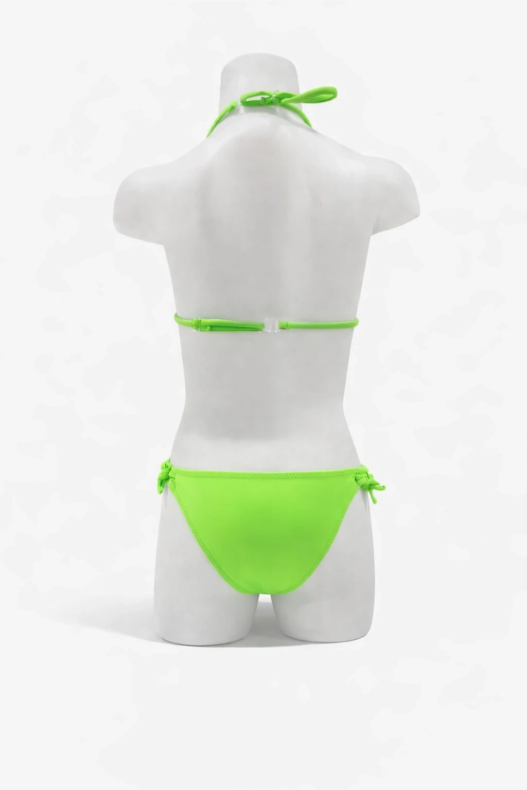 Kız Çocuk Turuncu Yeşil Unicorn Temalı Bikini Takım HZL25S-LC19049