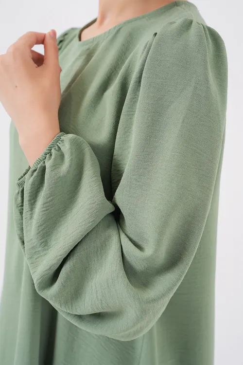 Ayrobin Tunik Pantolon Alt Üst Takım 6712 - Çağla