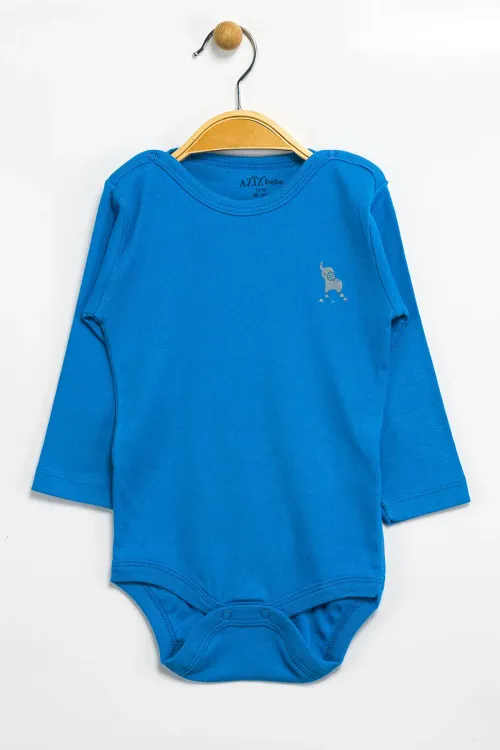 Aziz Bebe Erkek Kız Bebek Çıtçıtlı % 100 Pamuk Body & Zıbın 0 Ay - 12 Ay