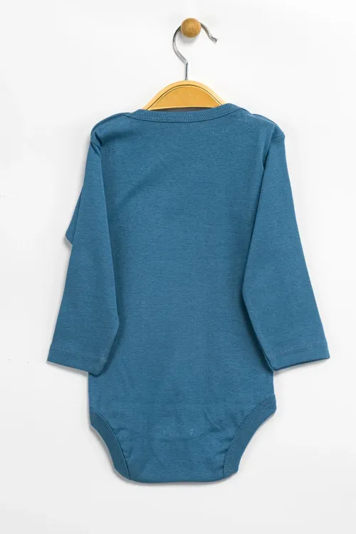 Aziz Bebe Erkek Kız Bebek Çıtçıtlı % 100 Pamuk Body & Zıbın 0 Ay - 12 Ay