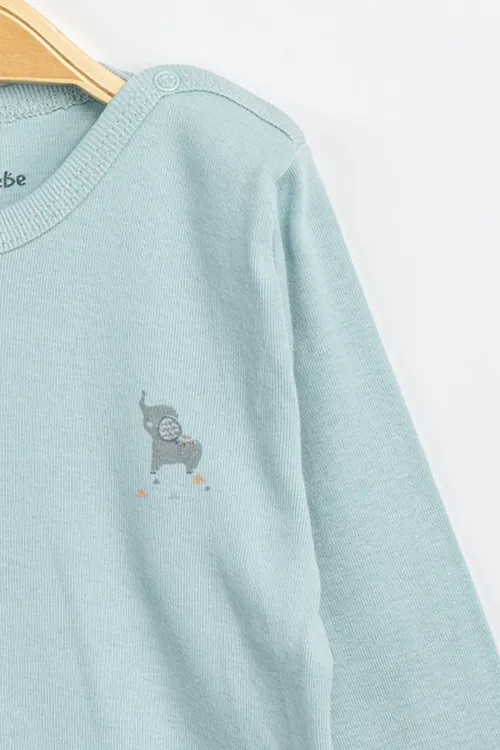 Aziz Bebe Erkek Kız Bebek Çıtçıtlı % 100 Pamuk Body & Zıbın 0 Ay - 12 Ay